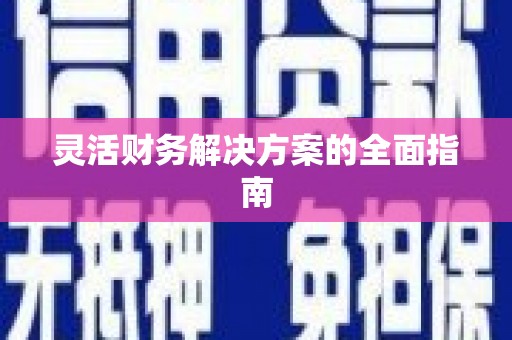 泸州灵活财务解决方案的全面指南