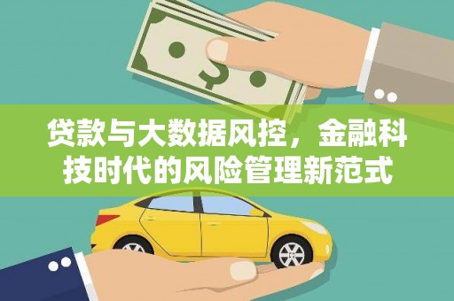 泸州贷款与大数据风控，金融科技时代的风险管理新范式