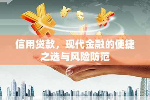 泸州信用贷款，现代金融的便捷之选与风险防范