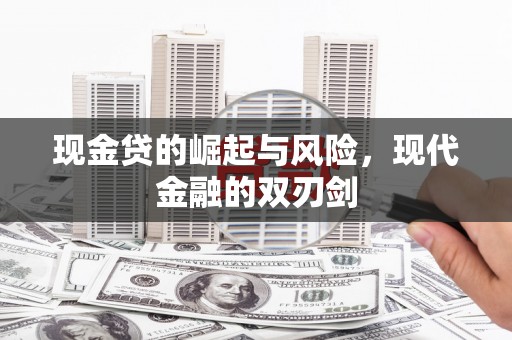 泸州现金贷的崛起与风险，现代金融的双刃剑