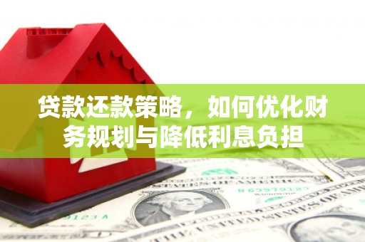 泸州贷款还款策略，如何优化财务规划与降低利息负担