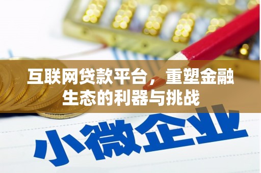 泸州互联网贷款平台，重塑金融生态的利器与挑战