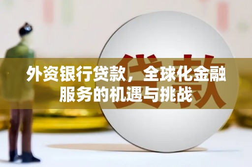 泸州外资银行贷款，全球化金融服务的机遇与挑战