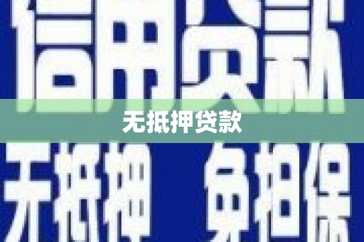 泸州无抵押贷款