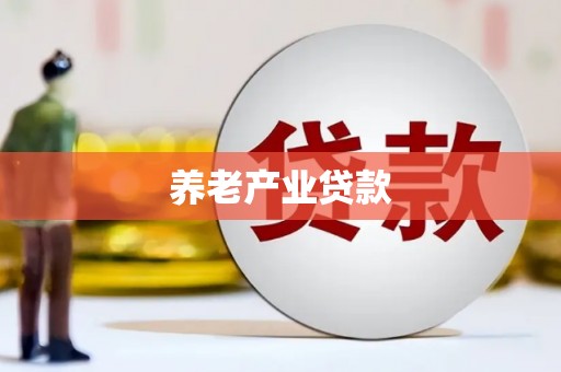 泸州养老产业贷款