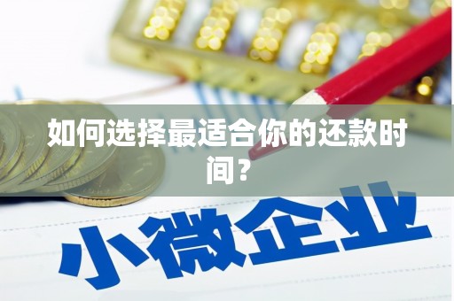 泸州如何选择最适合你的还款时间？