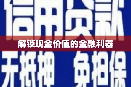 泸州解锁现金价值的金融利器