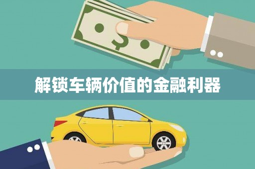 泸州解锁车辆价值的金融利器