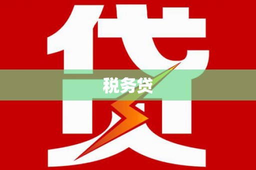 泸州税务贷